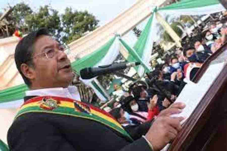 El presidente Luis Arce no estará en el desfile cívico militar, visitará el Chaco