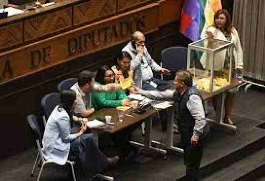 Cámara de Diputados aprueba por mayoría ley del oro y el MAS se une en la votación