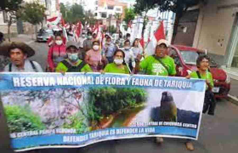 Vecinos de Tariquia: “Las autoridades se hacen de la vista gorda con la exploración dentro de la reserva”