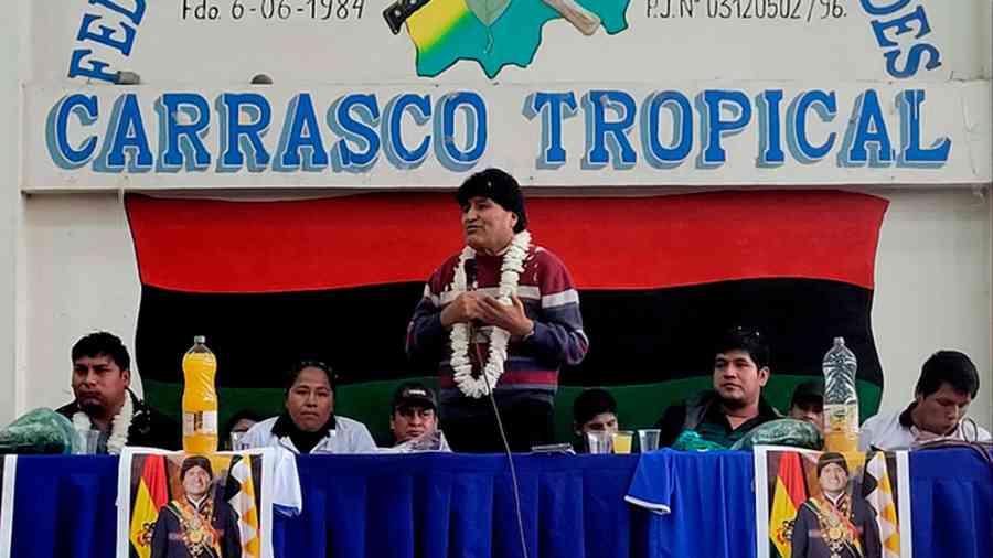 Interculturales del Trópico proclaman a Evo Morales como candidato presidencial 2025