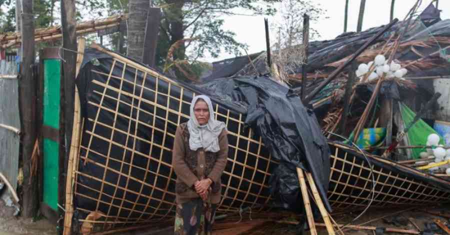 Ciclón Mocha: la devastadora tormenta en Bangladesh y Myanmar que destruyó 500 instalaciones en el campamento de refugiados más grande del mundo