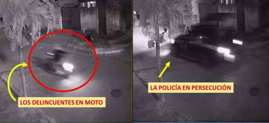 Atraco y persecución en Santa Cruz deja un niño herido por una bala perdida