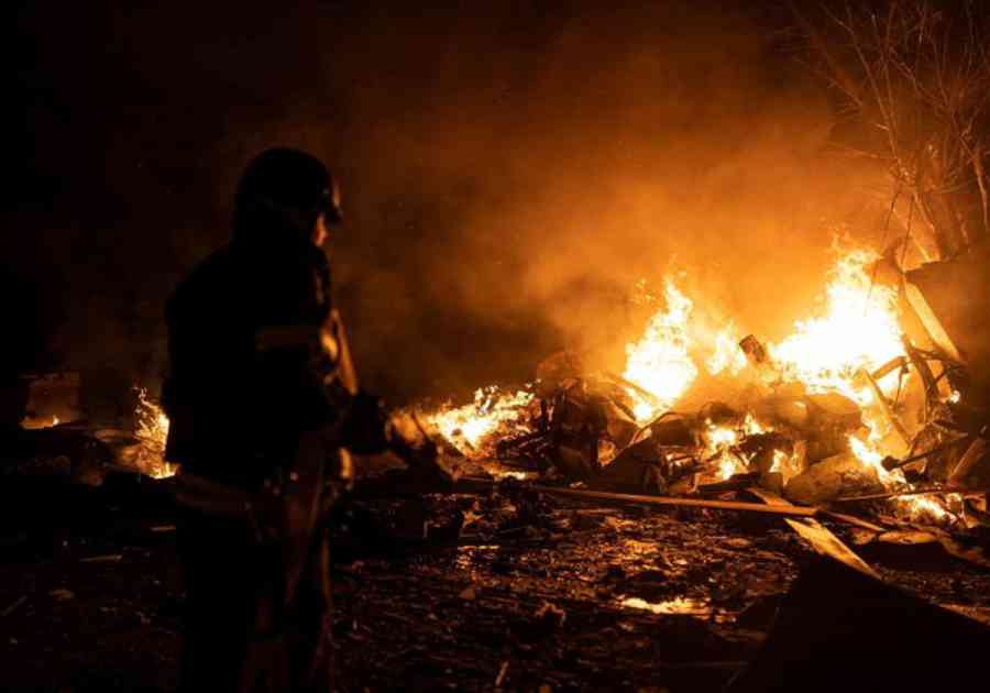 Kiev amanece bajo el ataque de drones y misiles ‘desde distintas direcciones’