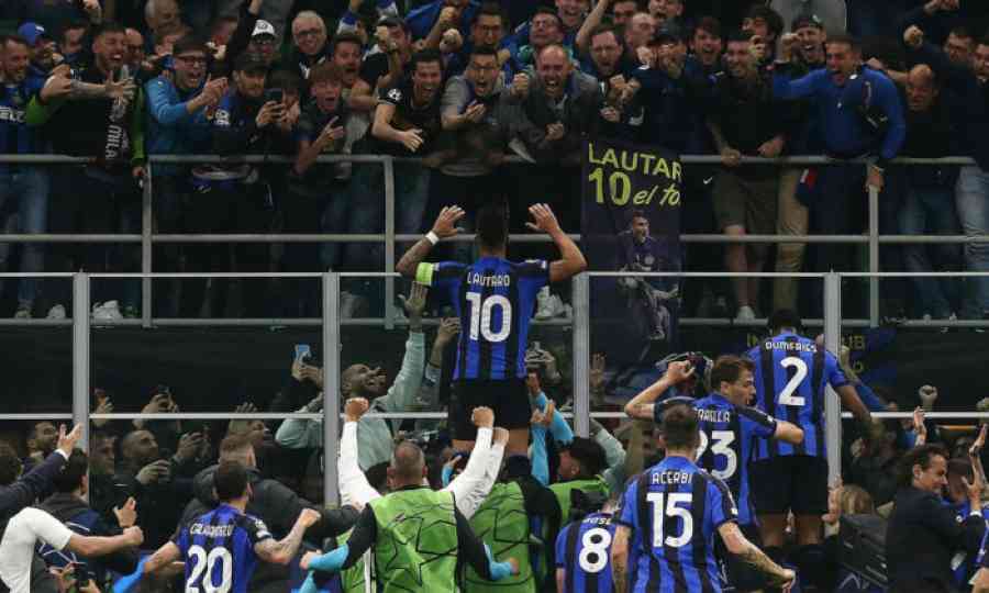 ¡Inter finalista de la Champions! Venció 1-0 al Milan y se instaló en la gran final
