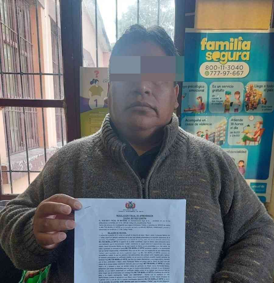 Aprehenden al padre Murillo por denuncias de delitos sexuales en Tarija y anuncian audiencia cautelar