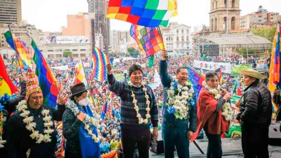 El MAS retira su apoyo al Gobierno y dice que fue un error elegir a Arce