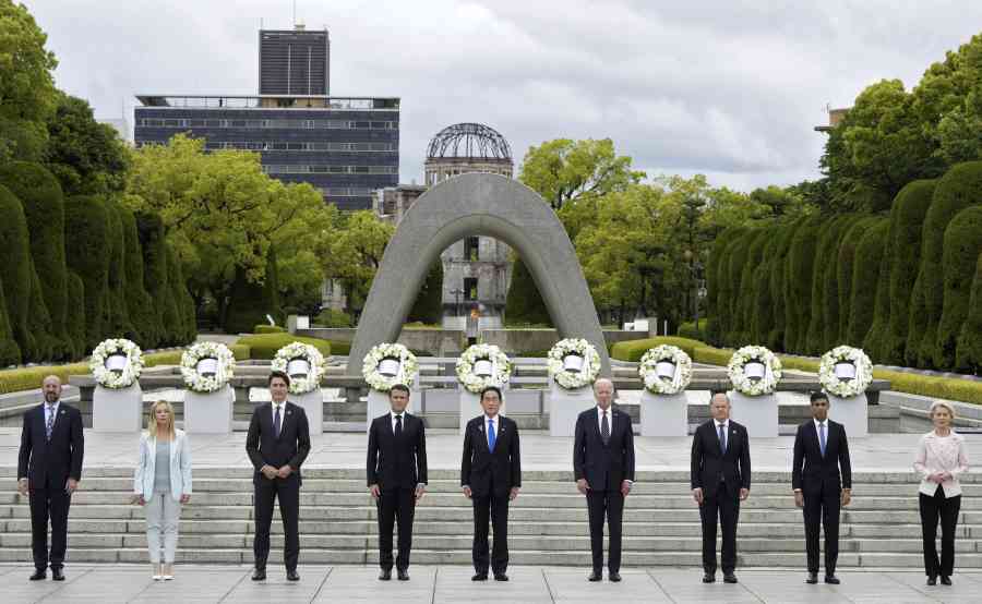 G7: Zelenski, en Japón de donde se anuncian más sanciones contra Rusia