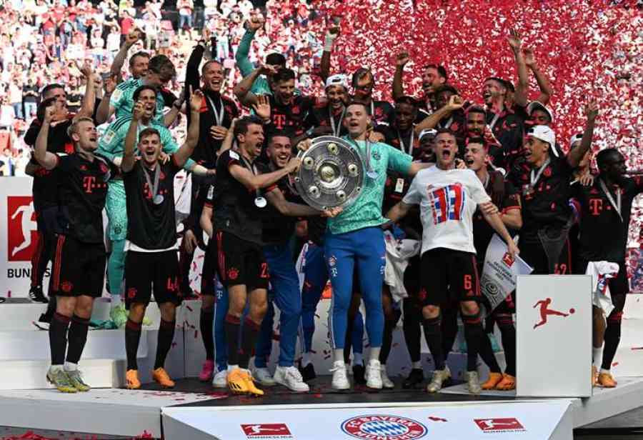 Bayern Múnich gana su undécimo título consecutivo en la Bundesliga