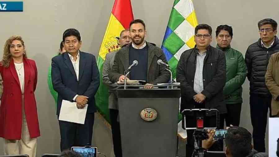 Tras orden de Arce, ministros apuntados por ‘narcovuelo’ de BOA prometen 5 medidas para control de aeropuertos