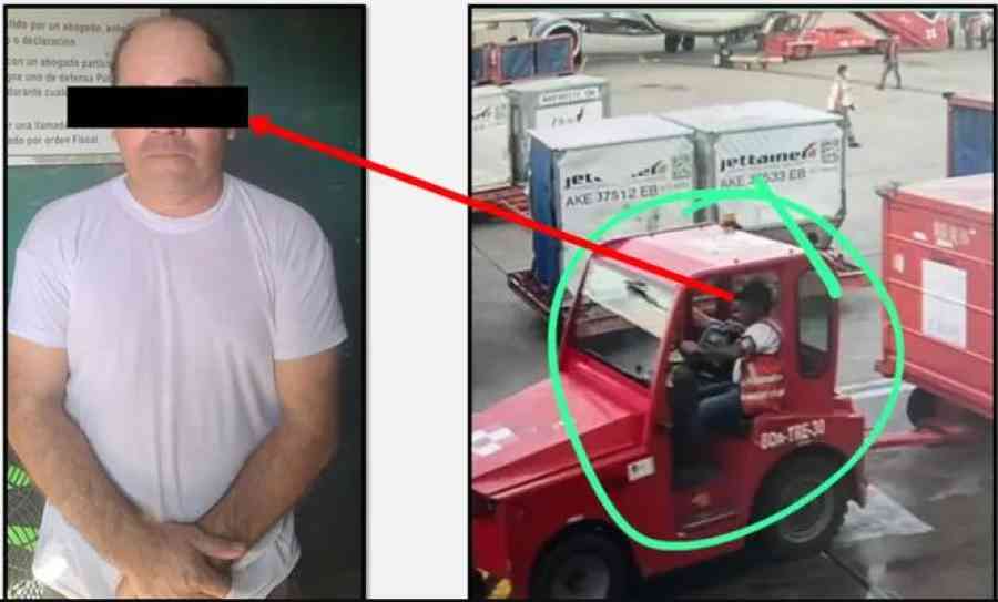 120 días de detención para el operador de BoA acusado de cargar la droga al avión