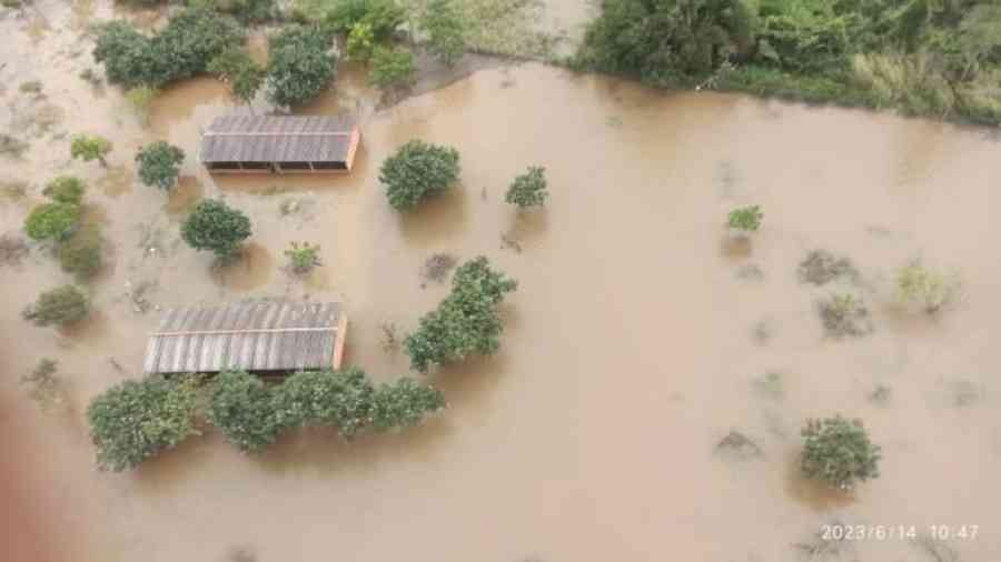 El frente frío golpea a todo el país y desata heladas e inundaciones