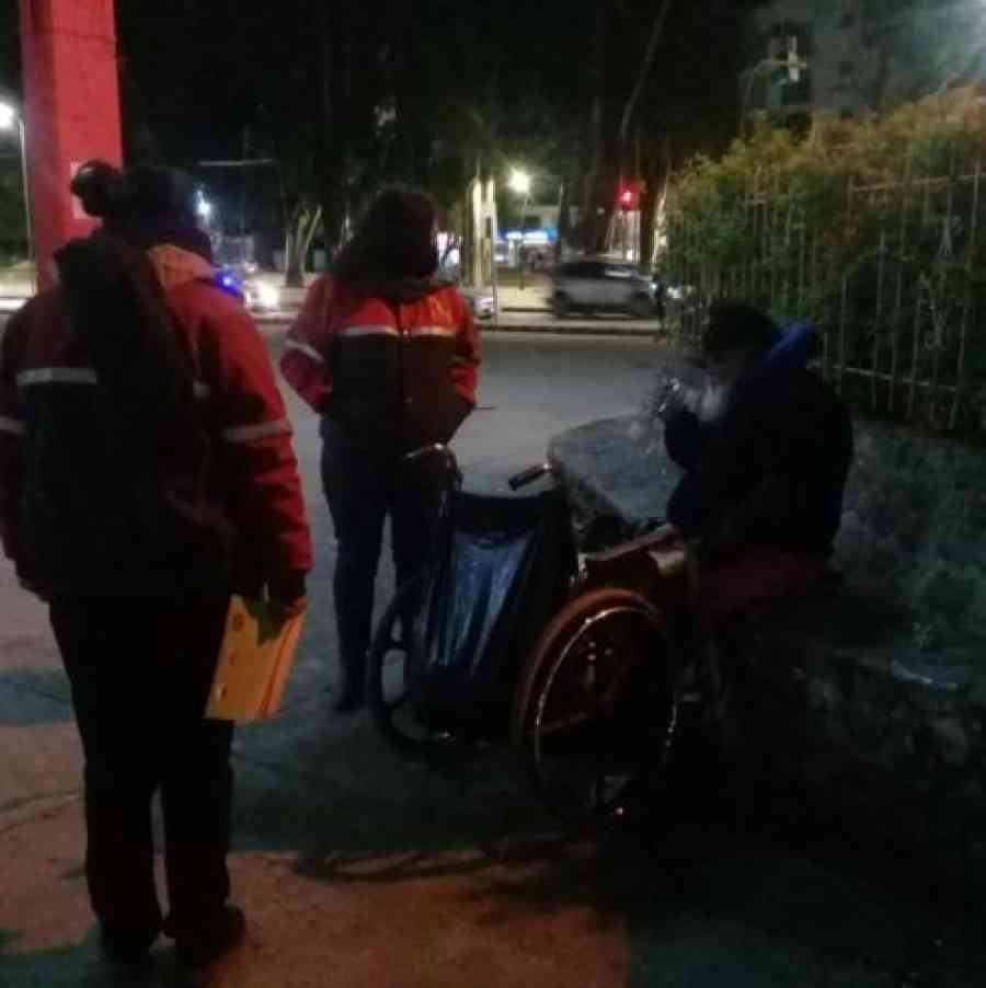 Plan Invierno: Identifican siete zonas donde habitan indigentes