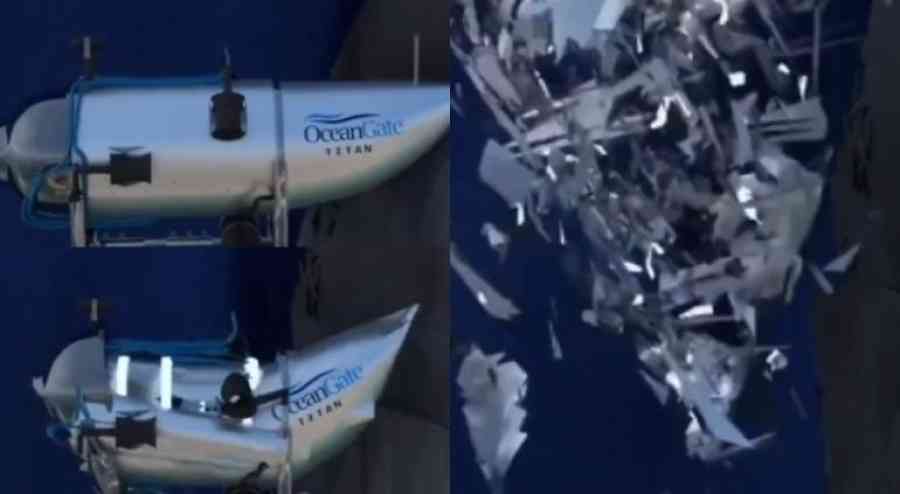 Marina estadounidense detectó implosión del Titán el domingo
