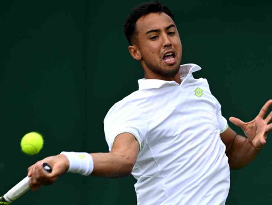 Hugo Dellien, eliminado en primera ronda de Wimbledon