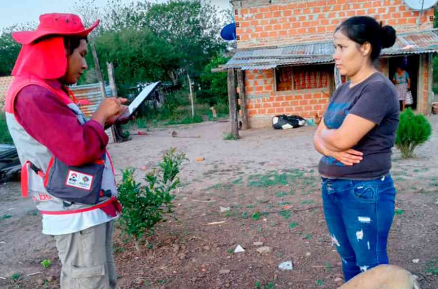 El censo experimental se desarrollará en Capinota y participarán 1.270 voluntarios