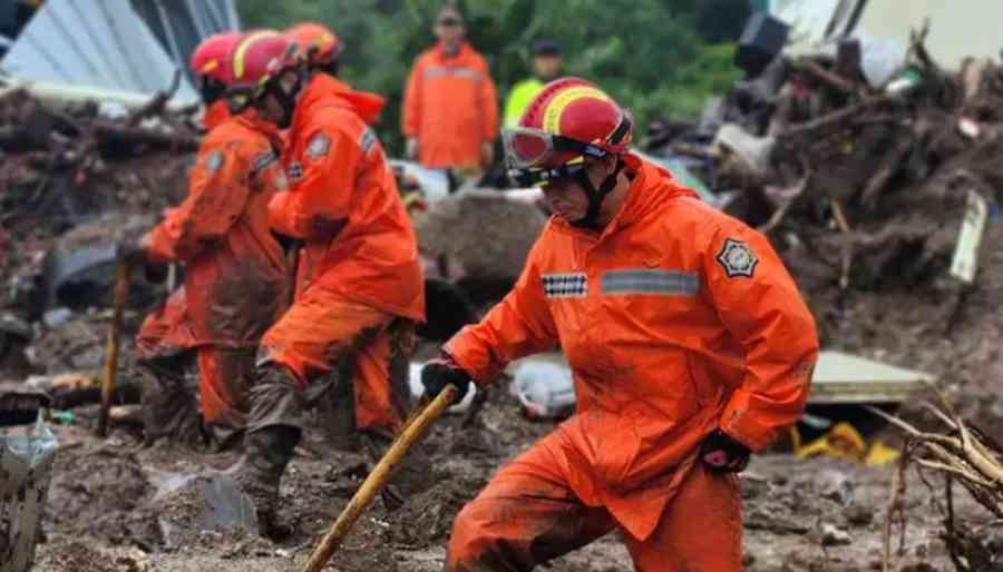 Corea del Sur: inundaciones dejan más de 20 personas muertas