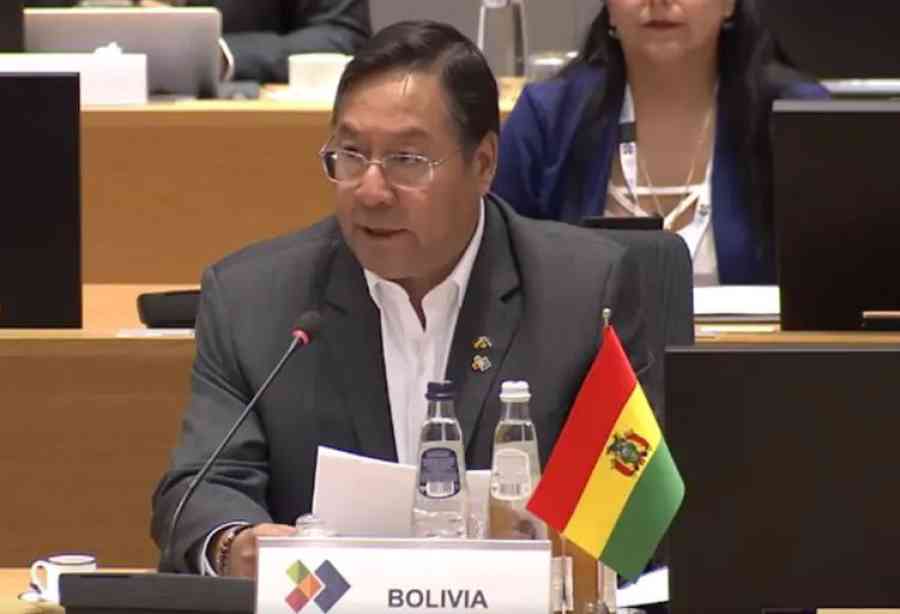 Arce en la Cumbre de la Celac: "Es momento de que Europa nos mire como socios y no como patrones"