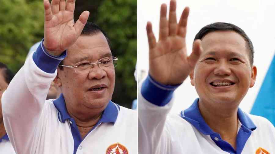 El primer ministro de Camboya renuncia y cede el poder a su hijo