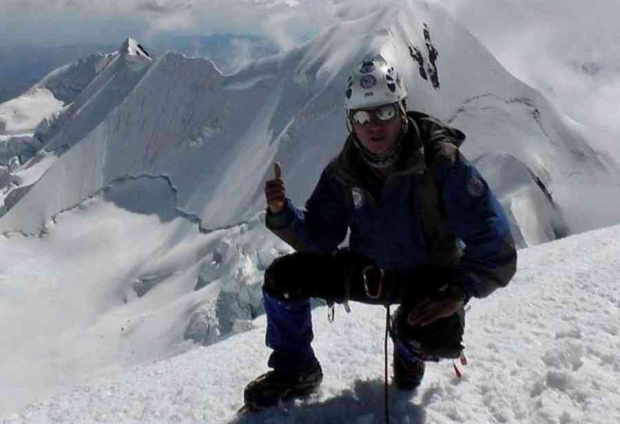 Boliviano Ayaviri hizo cumbre en el Gasherbrum I, su quinta montaña ‘ochomil’
