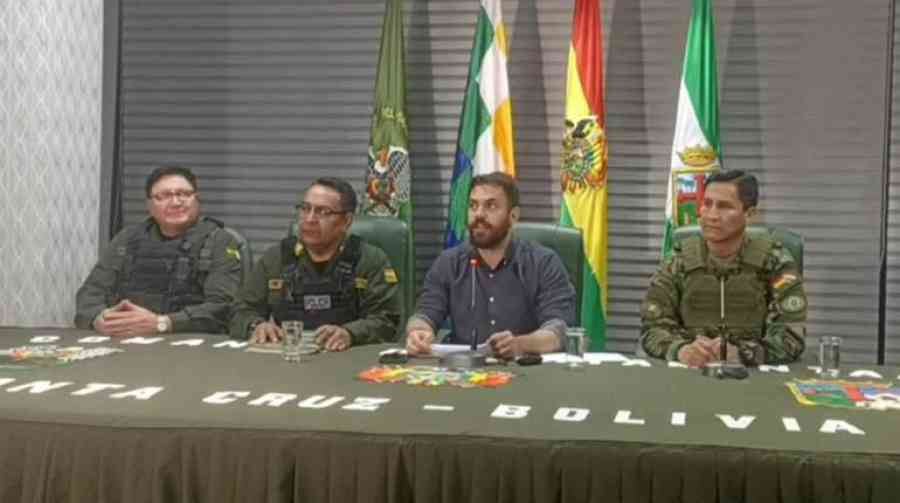 Del Castillo niega acusaciones y ofrece $us 100 mil por datos para capturar a Marset