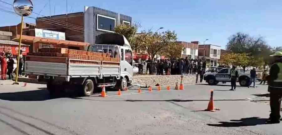 Muere motociclista en trágico accidente de tránsito en Tarija