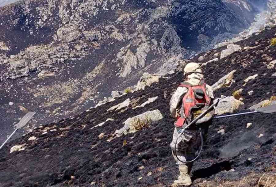 Persiste un solo incendio activo en el país, según Defensa Civil