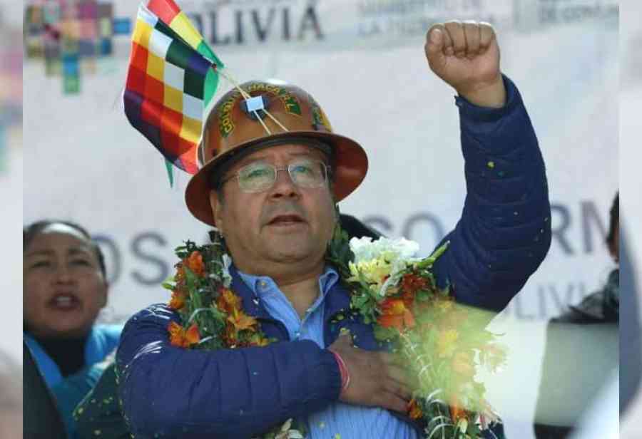 Arce: “¡La desestabilización no pasará, el golpe de Estado no pasará, venga de donde venga!”