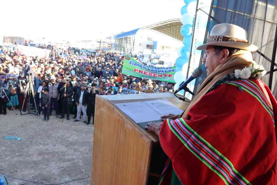 Luis Arce admite que las reservas de gas ‘han ido cayendo hasta tocar fondo’