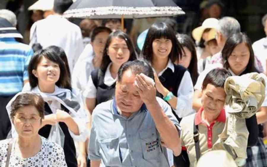 Japón e India reportan veranos más calurosos de su historia
