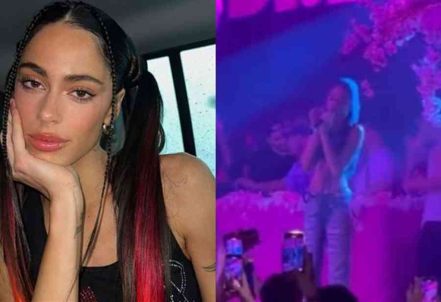 Tini Stoessel cantó a capela en un boliche de España y fue abucheada por el público