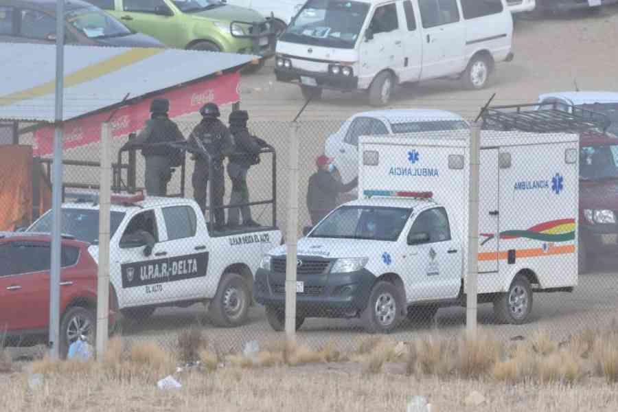 Camacho es trasladado a un hospital en medio de un gran movimiento policial
