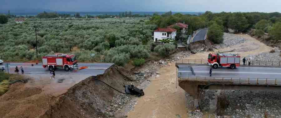 Grecia: "inédito" fenómeno meteorológico deja cuatro muertos