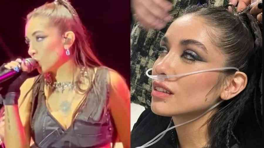 Afirman que María Becerra la pasó mal en Bolivia, fue asistida con oxígeno en Cochabamba