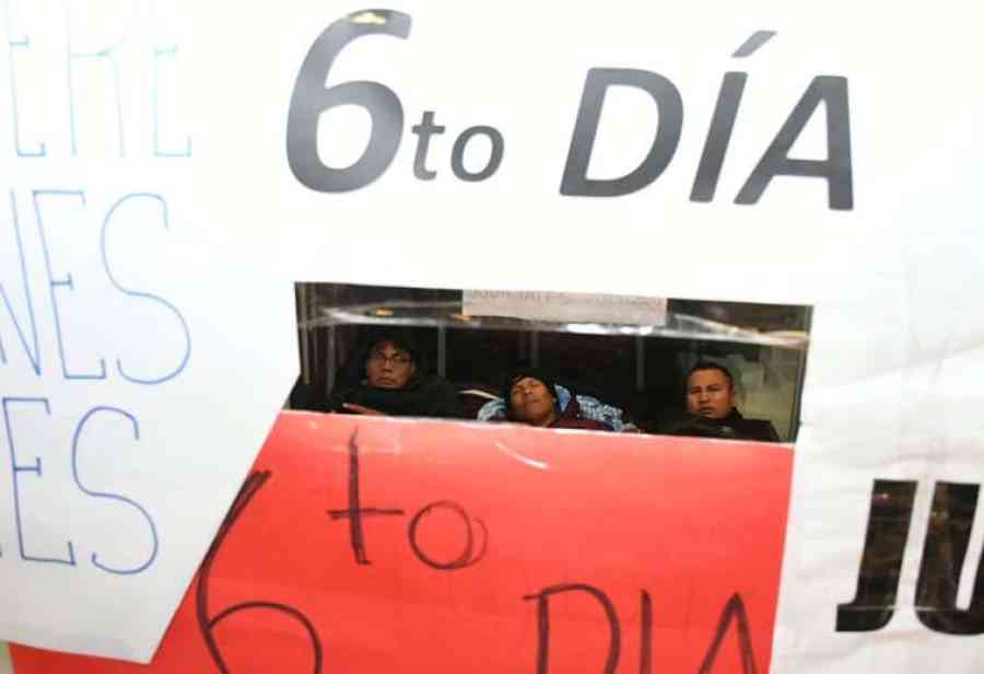 Cuatro diputados “evistas” se tapian en el sexto día de la huelga de hambre por elecciones judiciales