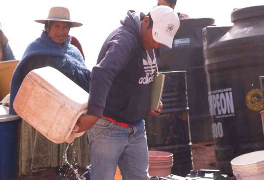 Gobierno ultima detalles de un plan contra la sequía y Evo lo cuestiona
