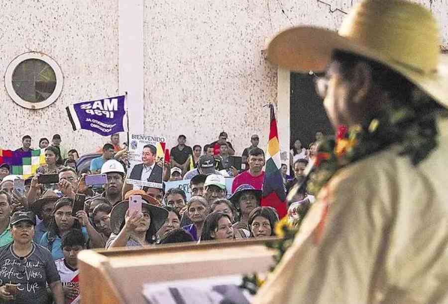 Arce abre agenda en Santa Cruz y Cuéllar desvela su plan para 2025