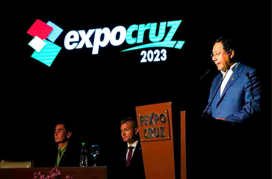 Arce prevé $us 200 MM de movimiento económico en Expocruz
