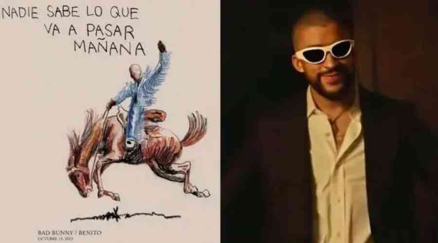 Bad Bunny colapsa Spotify con su nuevo disco “Nadie sabe lo que va a pasar mañana”