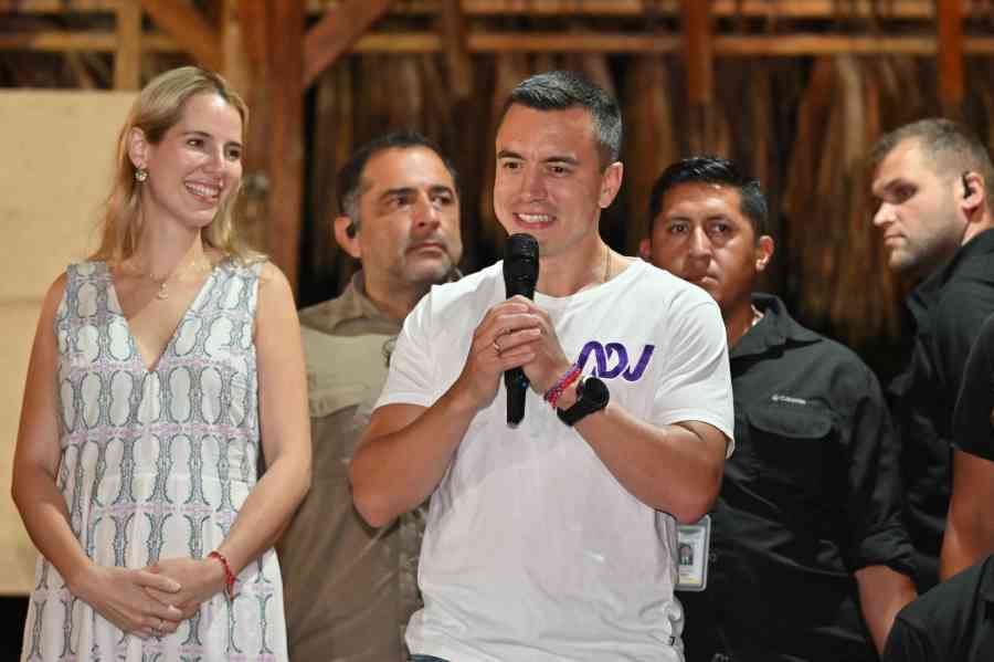 Daniel Noboa, electo como el presidente más joven de la historia de Ecuador