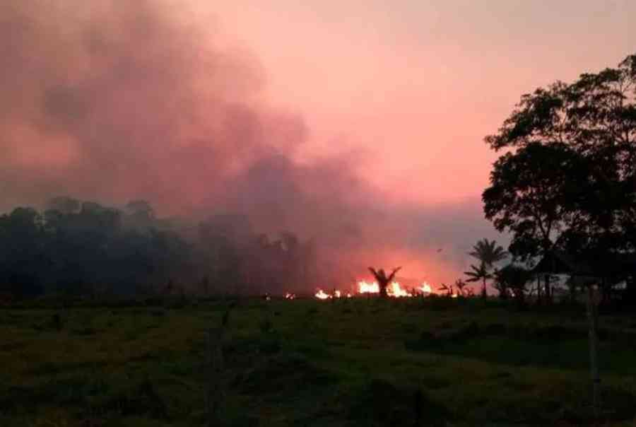 Bolivia registra 16 incendios, La Paz es el departamento más afectado