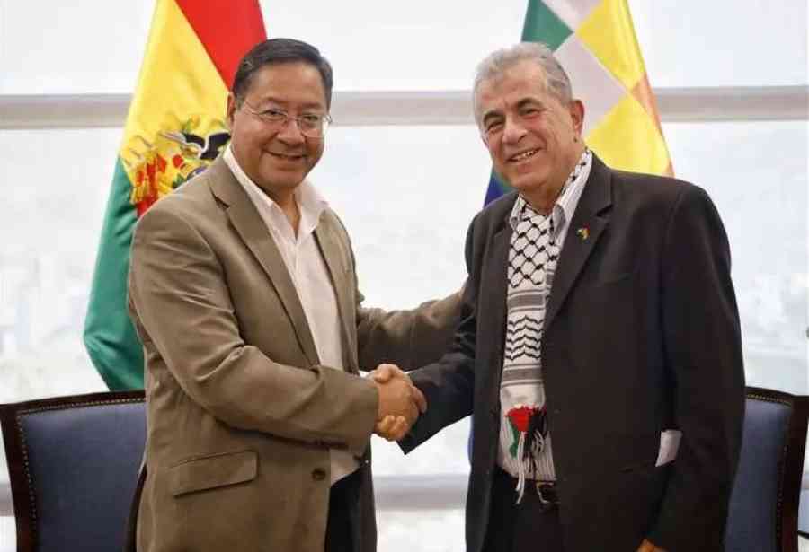 Arce expresa su solidaridad con el pueblo palestino y llama a la ONU a detener el "genocidio"