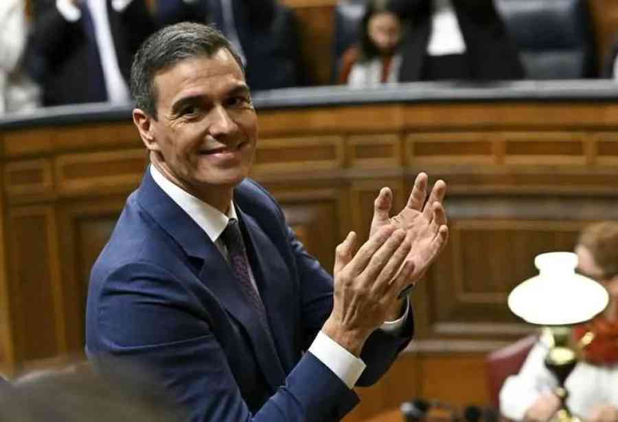 Congreso español reelige al socialista Pedro Sánchez como presidente del gobierno