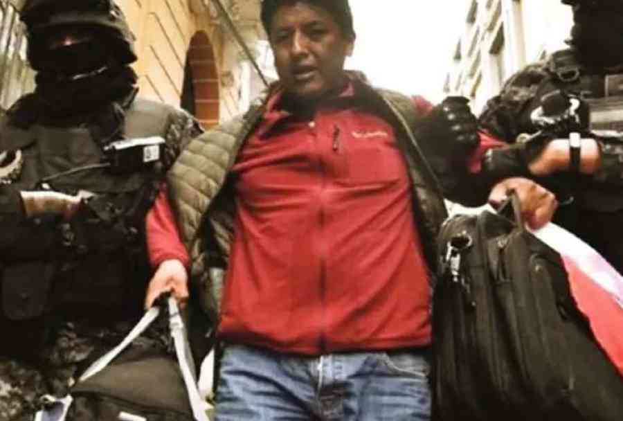 Disponen detención preventiva de cinco meses para Marco Pumari, por el caso Golpe I