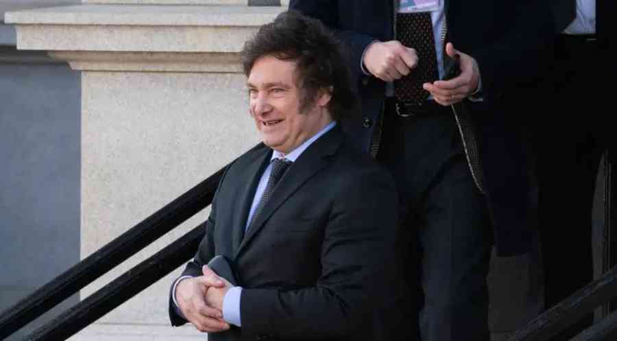 Presidente electo de Argentina culmina su visita en EE.UU.