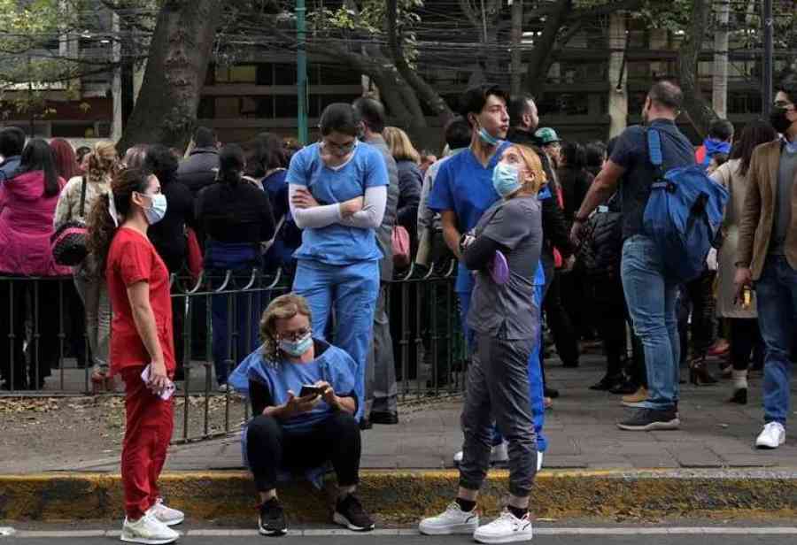 Sismo de magnitud 5,8 sacude la capital y el centro de México
