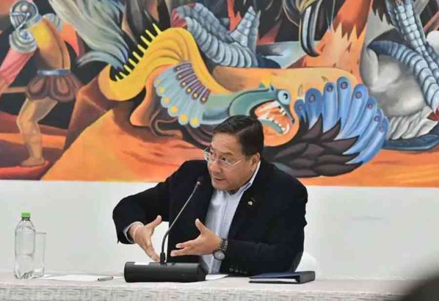 Arce: "El compañero Evo se ha convertido en nuestro principal opositor"