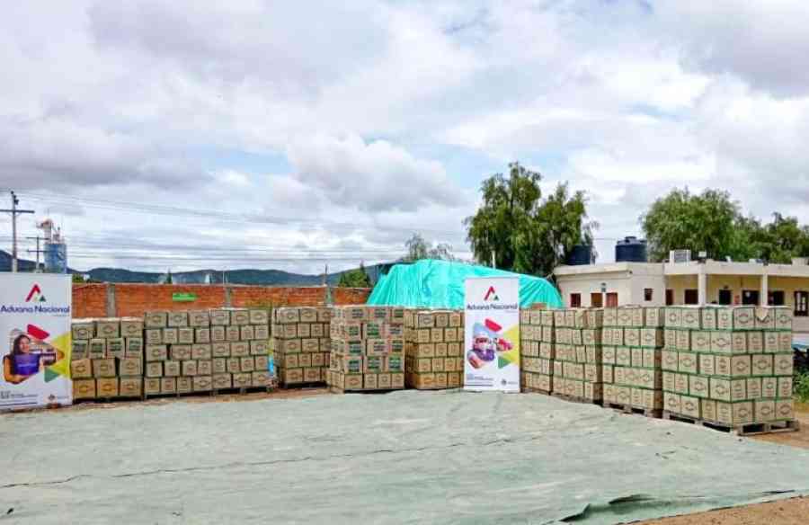 Aduana comisa 86 mil bolivianos en fertilizantes y aceites de contrabando en Tarija