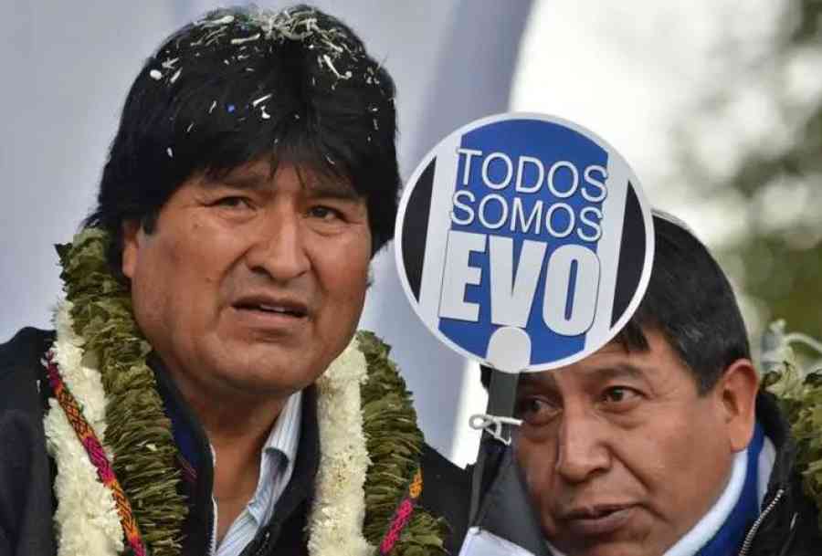 Evo reacciona: "La sentencia política del TCP autoprorrogado es la prueba de la complicidad de algunos magistrados con el plan negro"