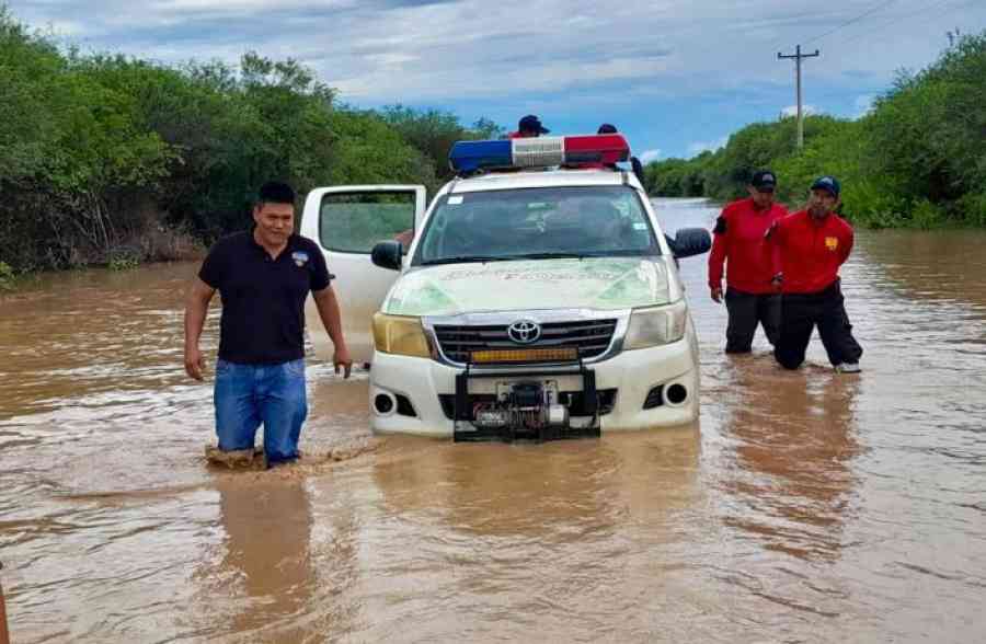 Desborde del Pilcomayo movilizó al Gobierno Regional de Villa Montes