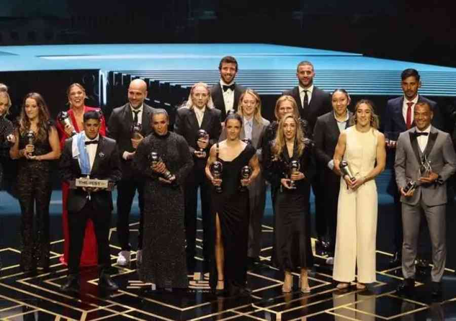 Estos son todos los galardonados con los premios The Best de la FIFA de 2023
